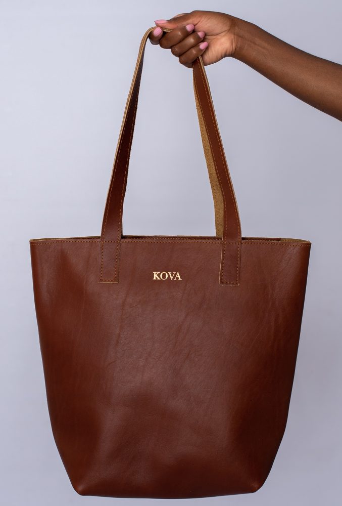 Long Tote - With Zip